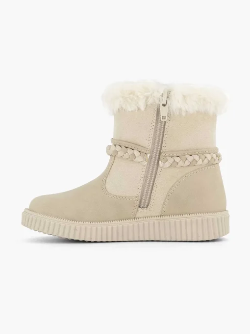 Beige Boot Teddy