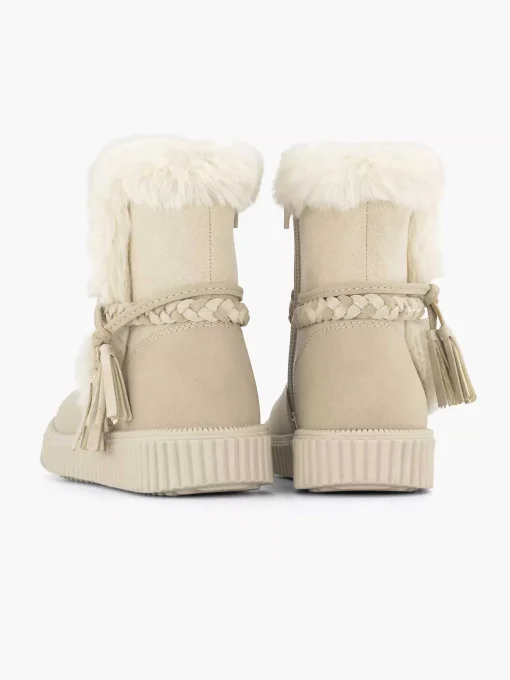 Beige Boot Teddy