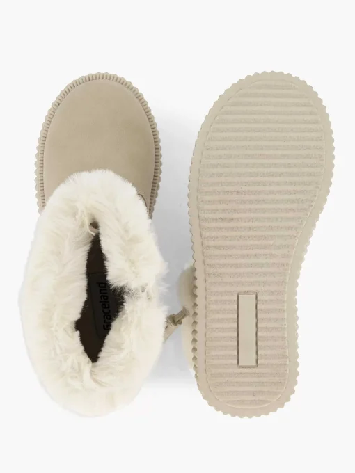 Beige Boot Teddy
