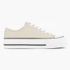 Beige Canvas Sneaker