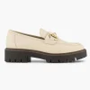 Beige Chunky Loafer Sierketting