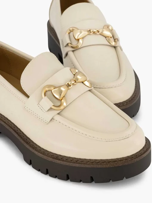 Beige Chunky Loafer Sierketting