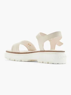 Beige Chunky Sandaal
