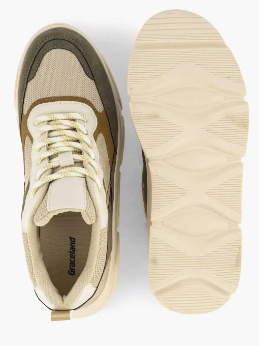 Beige Chunky Sneaker