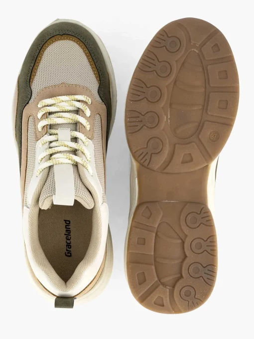 Beige Chunky Sneaker