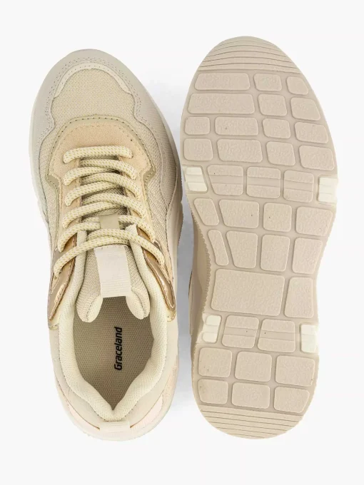 Beige Chunky Sneaker