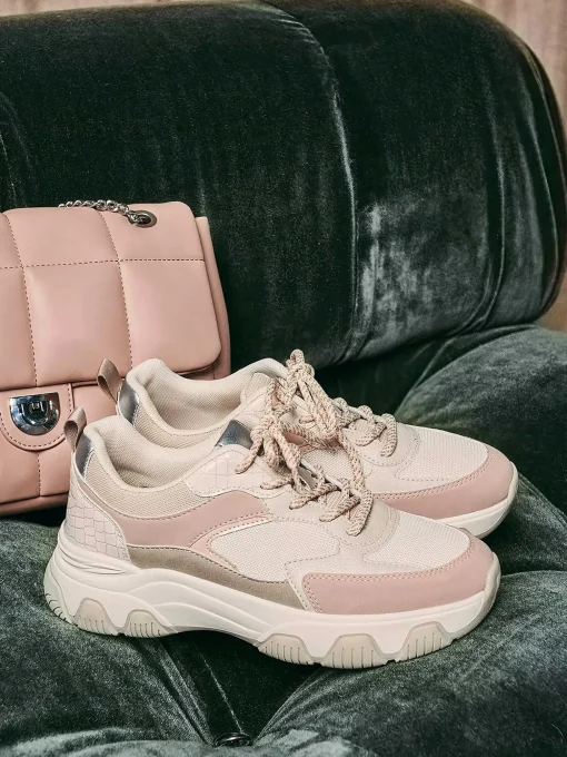 Beige Chunky Sneaker