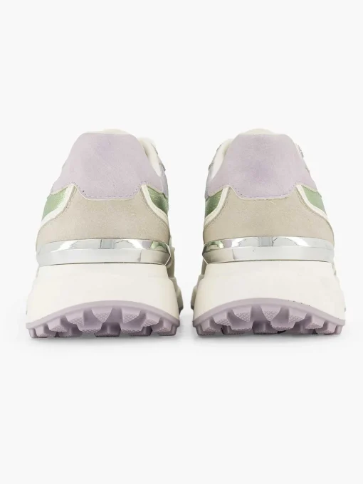 Beige Chunky Sneaker Glitter