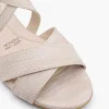 Beige Comfort Sandaal