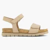 Beige Comfort Sandaal