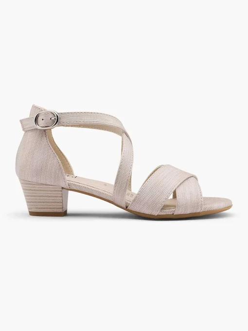 Beige Comfort Sandaal