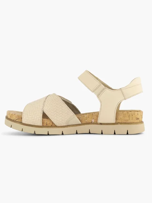 Beige Comfort Sandaal