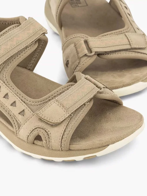 Beige Comfort Sandaal