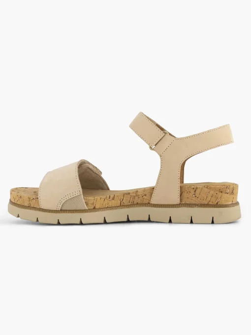Beige Comfort Sandaal