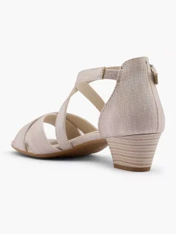 Beige Comfort Sandaal
