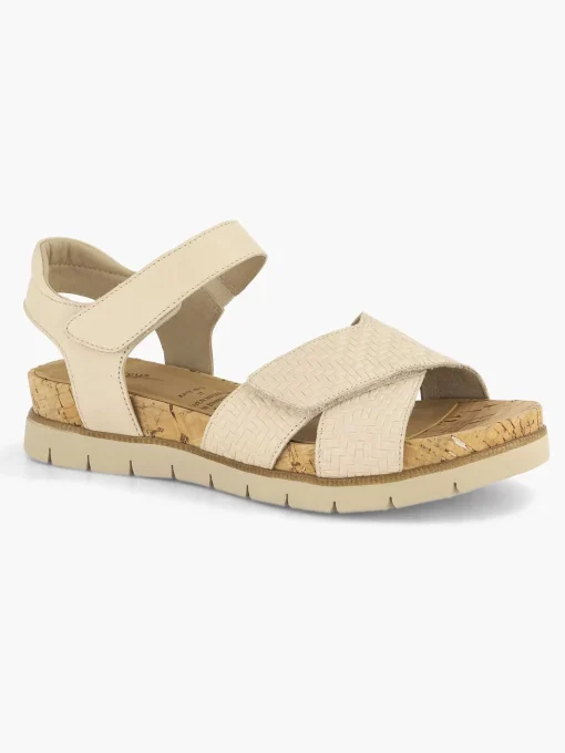 Beige Comfort Sandaal