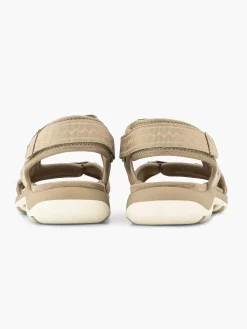Beige Comfort Sandaal