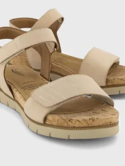Beige Comfort Sandaal