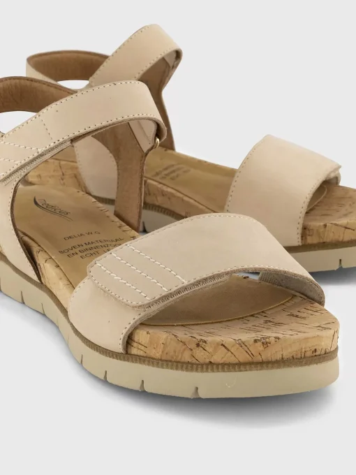 Beige Comfort Sandaal