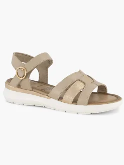 Beige Comfort Sandaal