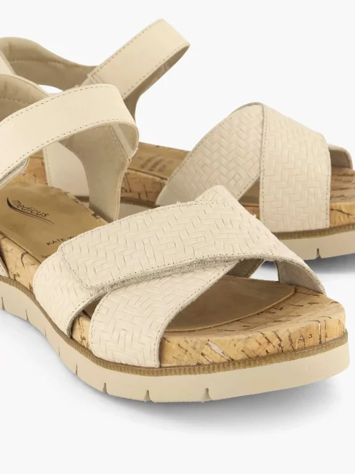 Beige Comfort Sandaal