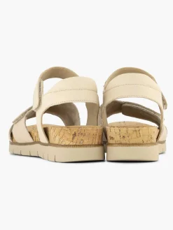 Beige Comfort Sandaal