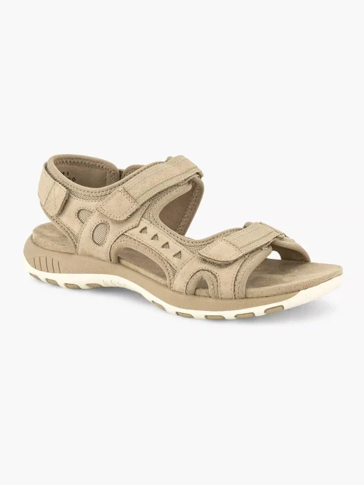 Beige Comfort Sandaal