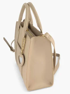 Beige Handtas