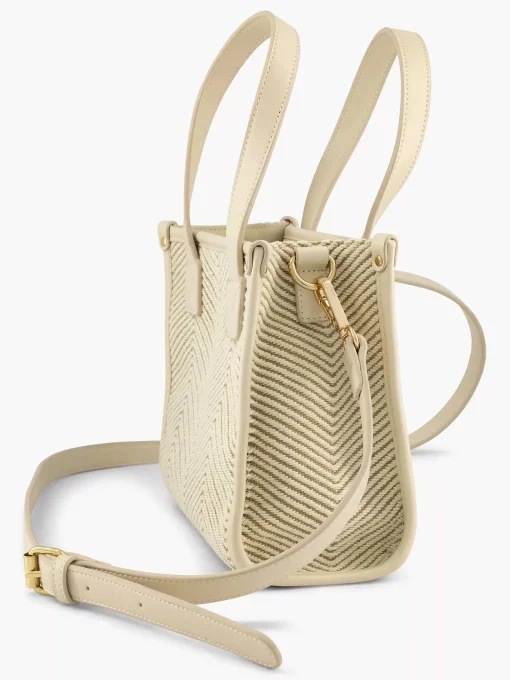 Beige Handtas