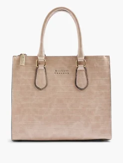 Beige Handtas