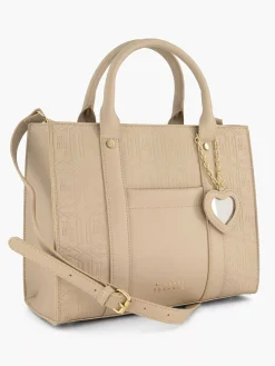 Beige Handtas