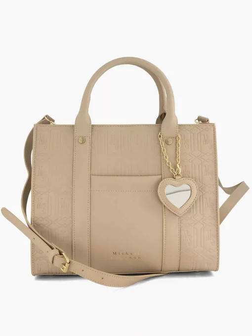 Beige Handtas