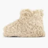 Beige Hoge Pantoffel Plush
