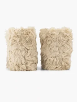 Beige Hoge Pantoffel Plush
