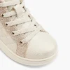 Beige Hoge Sneaker