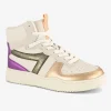 Beige Hoge Sneaker