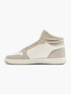Beige Hoge Sneaker