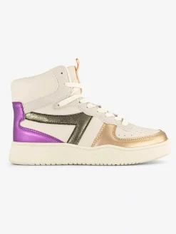 Beige Hoge Sneaker