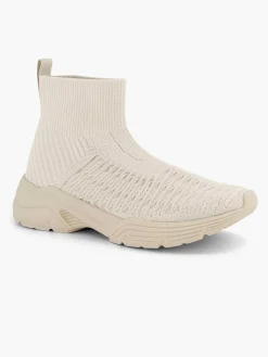 Beige Hoge Sneaker