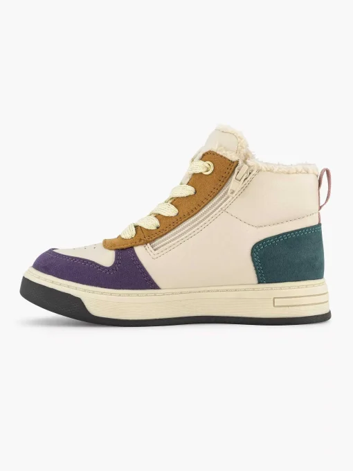 Beige Hoge Sneaker