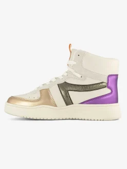 Beige Hoge Sneaker