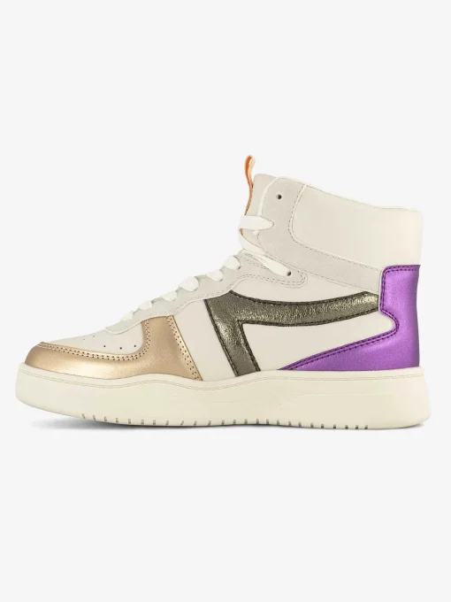 Beige Hoge Sneaker