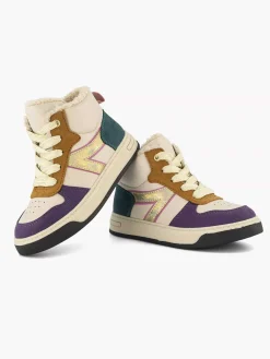 Beige Hoge Sneaker