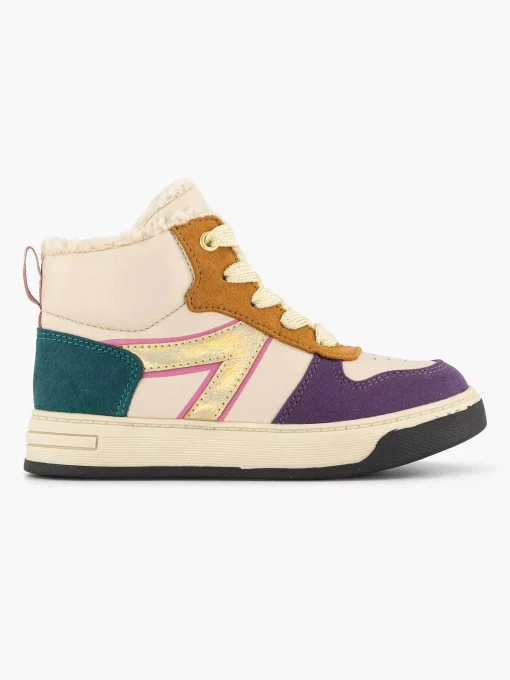 Beige Hoge Sneaker
