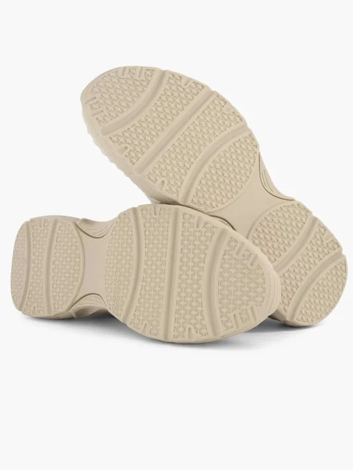 Beige Hoge Sneaker
