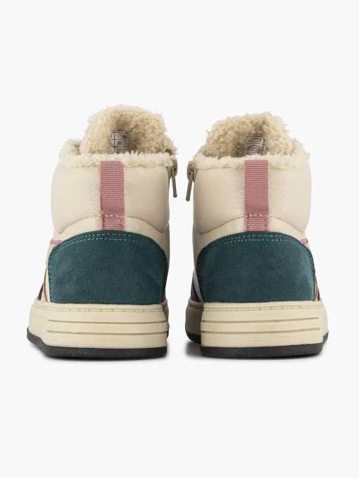 Beige Hoge Sneaker