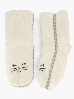 Beige Huissok Teddy