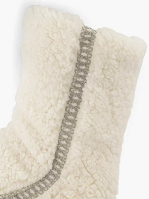 Beige Huissok Teddy