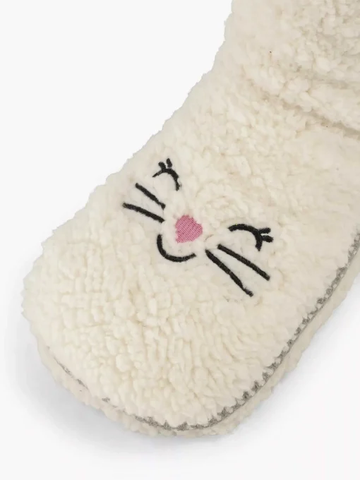 Beige Huissok Teddy