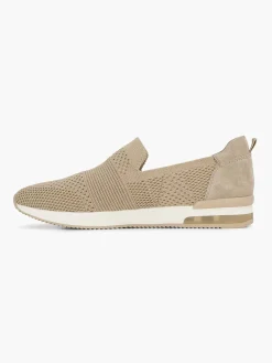 Beige Instap Comfort Sneaker Knitted